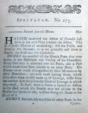Titlepage to the first edition of Paradise Lost (1667)